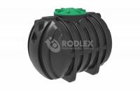 Емкость - септик пластиковый RODLEX-S3000 с крышкой в Благодарном