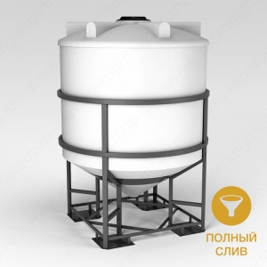 Емкость ФМ 5000л в обрешетке в Благодарном