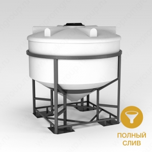 Емкость ФМ 3000л в обрешетке в Благодарном