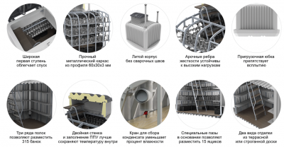 Погреб Rostok 8000 СТАНДАРТ в Благодарном